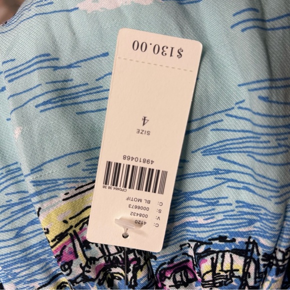 Conversations By Anthropologie 36/52 'Dear Gondolier Venice' A-line Skirt Size 4 - Picture 3 of 8